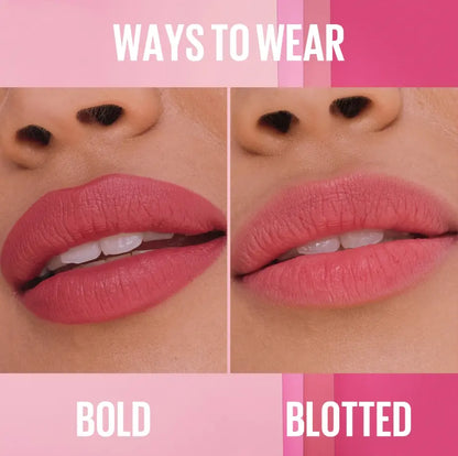 Serum Lipstick, Satin & Matte, 8H Moisture, Oil-Blend + Hyaluronic Acid, Maybelline New York